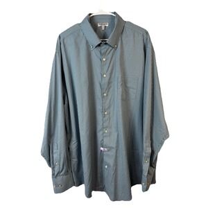 Peter Millar Summer Comfort Plaid Long Sleeve Button Down Dress Shirt Mens XXL
